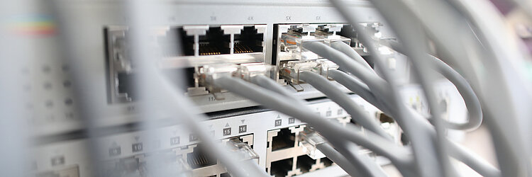 Internet-Adern und -Kabel